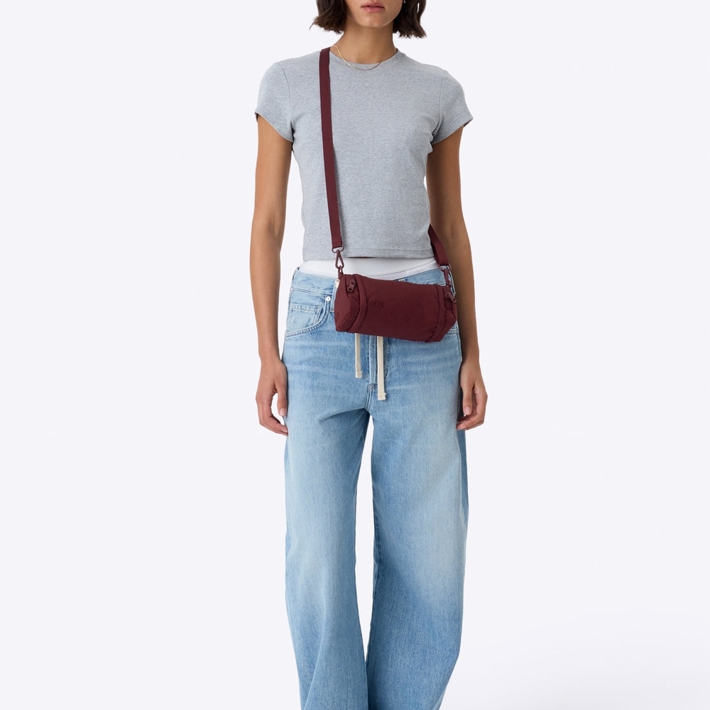 BEIS Burgundy Crossbody Bag - Picture 4 of 5